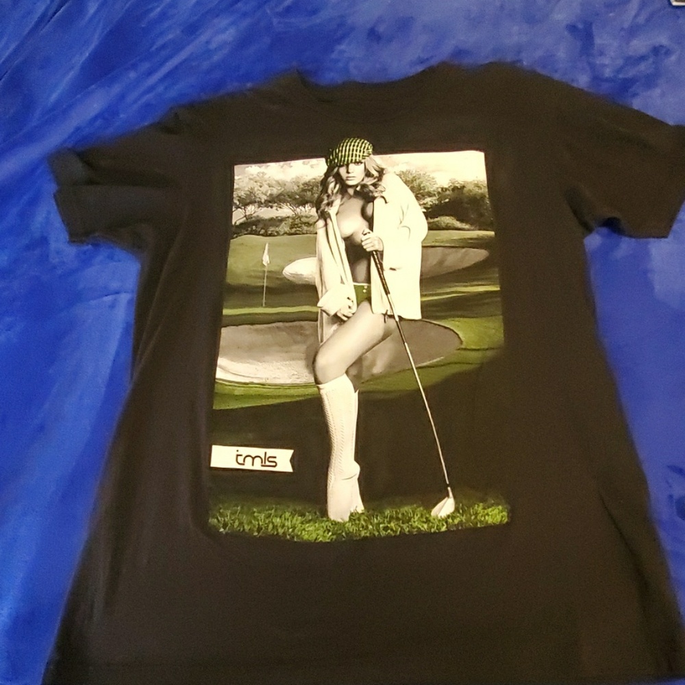 TMLS Black Sexy Hole in One TShirt